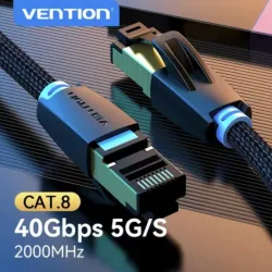 Cable Ethernet Cat 8 Alta Velocidad – 40 Gbps | Blindado S/FTP