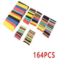 Kit de Tubos Termorretráctiles – 164 Piezas – Aislamiento Profesional