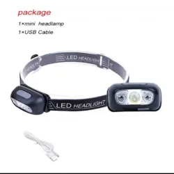 Linterna LED Headlight Recargable – Manos Libres y Alta Autonomía