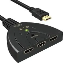 Switch HDMI 3×1 – Conecta 3 Dispositivos a una Pantalla