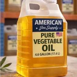 Aceite Vegetal Pure American Joe Supply 4.6 Galones