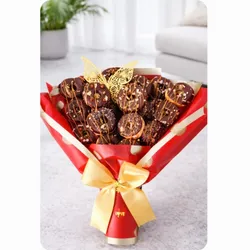 Bouquet Dulce de Fresas con Chocolate 🍓🍫