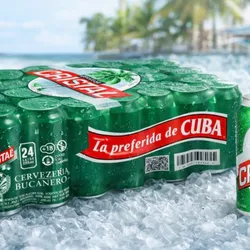 Caja de 24 Cervezas Cristal