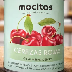 Cerezas Rojas Mocitos en Almíbar