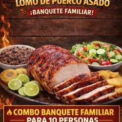 Combo Banquete Familiar de Lomo de Puerco 🍖