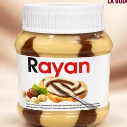 Crema de chocolate y chocolate blanco