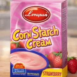 Crema de Maicena Fresa Levapan 🍓✨