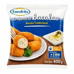 Croquetas de Bacalao Eurofrits