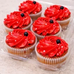 Cupcakes Red Velvet Clásicos ❤️🧁