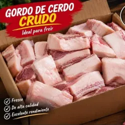 Gordo de cerdo para freir