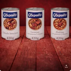 Latas Qbanito 420g (1 UNI )