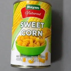 Maíz Dulce en Lata Rayan Natural