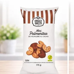Mini Palmeritas de Hojaldre al Cacao Virgen del Brezo