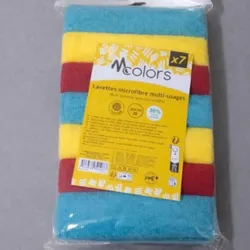 Paños de Microfibra Multiuso Mcolors (Pack de 7)
