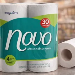 Papel Higiénico Novo 4 Rollos 🧻