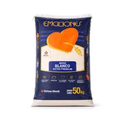 Saco de Arroz Blanco Emociones 50kg