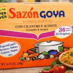 🛒✨ Sazón Goya Jumbo Pack 36 Sobres ✨🛒