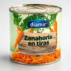 Zanahoria en Tiras Diamir 🥕
