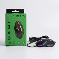 Mouse alámbrico RGB