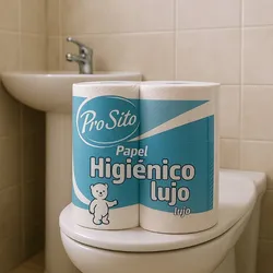 Cuartetas de Papel  Higiénico ( Paquete 4 Rollos )