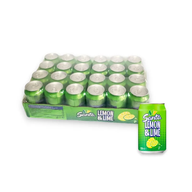 Refresco Santa ( Limon ) Caja 24u 