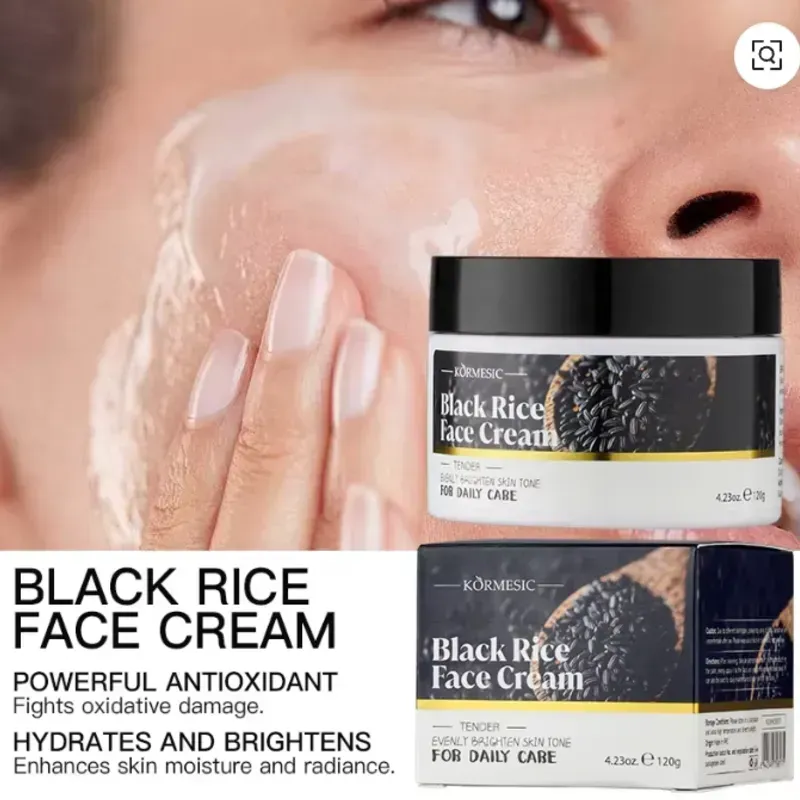 Crema Facial de Arroz Negro