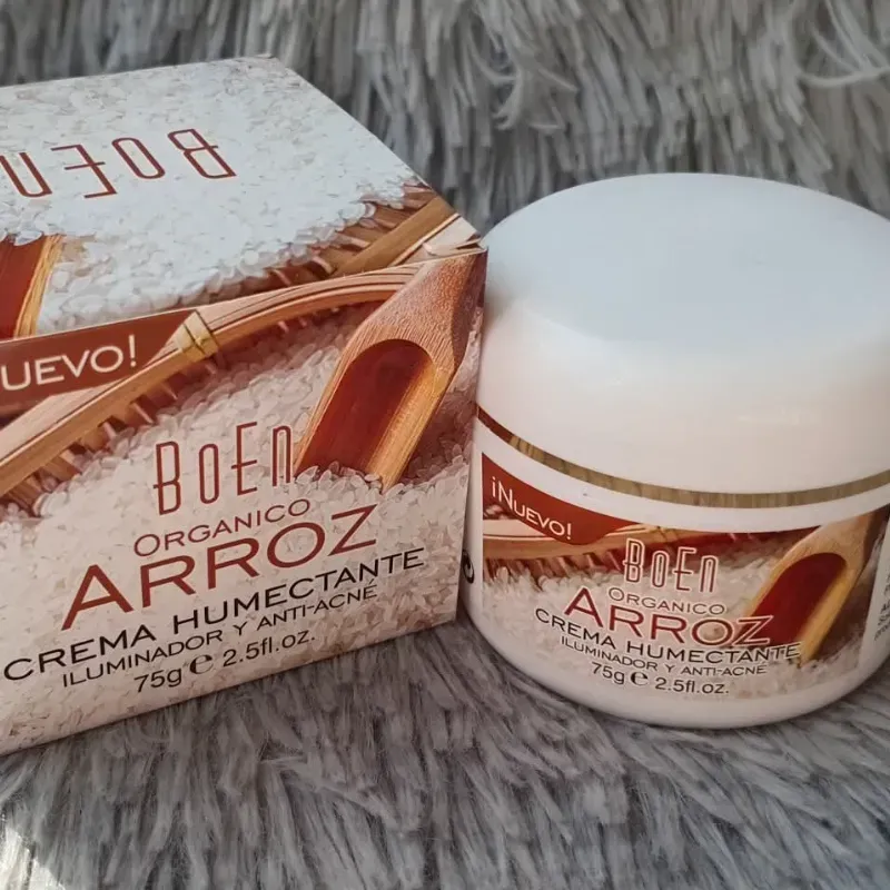 Crema de Arroz Aclarante y Anti-Acné