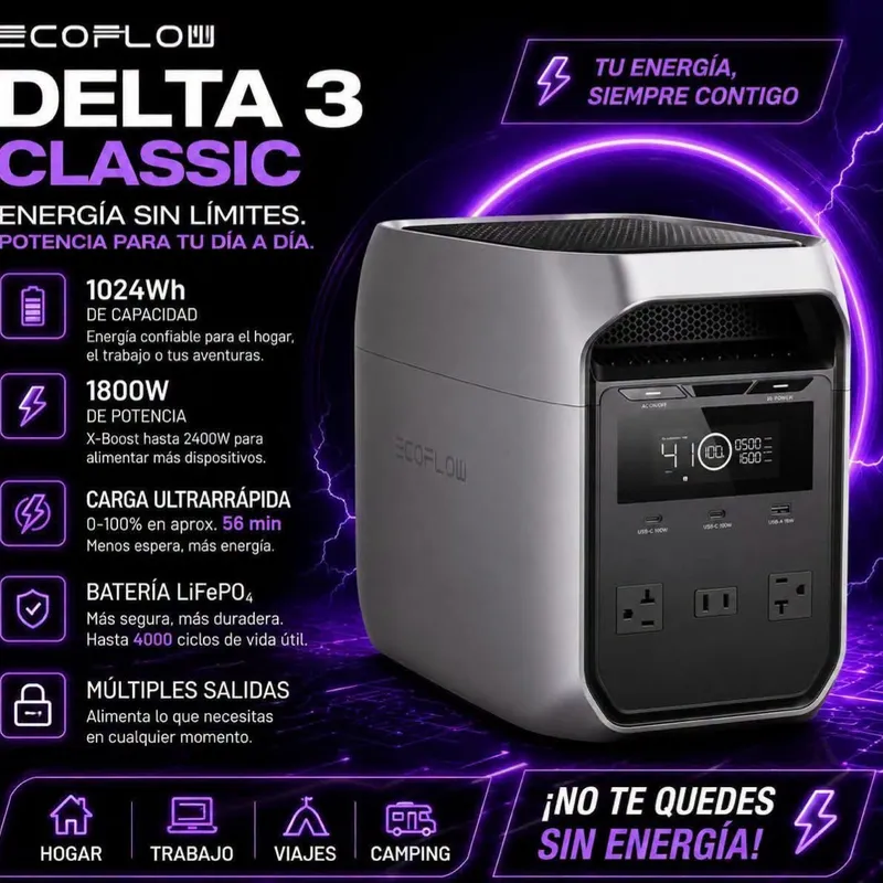 ECOFLOW DELTA 3 CLASSIC