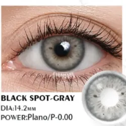 Lentes de contacto Black Spot-Gray