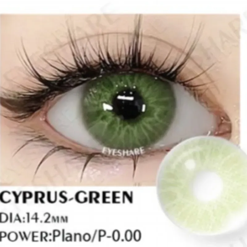 Lentes de contactos Cyprus-Green