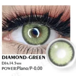 Lentes de contactos Diamond-Green