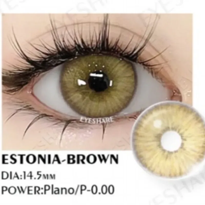 Lentes de contactos Estonia-Brown