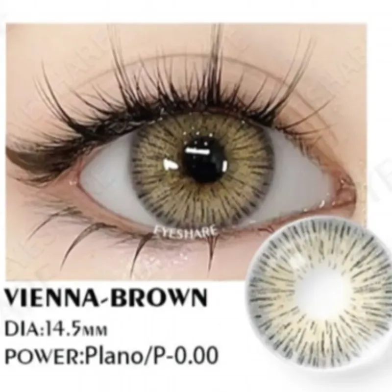 Lentes de contactos Vienna-Brown