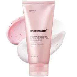 PDRN Pink Glutathione Capsule Cleansing Foam 120g Medicube