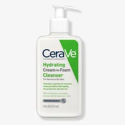 Hydrating Cream to Foam Cleanser CeraVe
