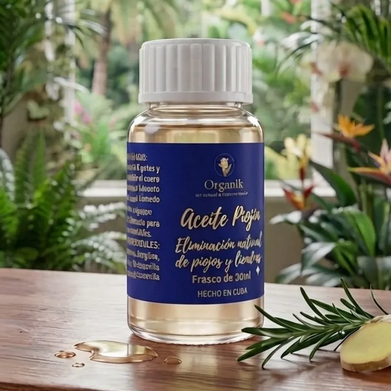 Aceite "Piojín" Eliminación de piojos y liendres