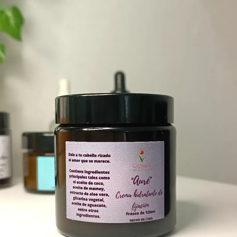 Crema en gel hidratante de fijación de rizos 