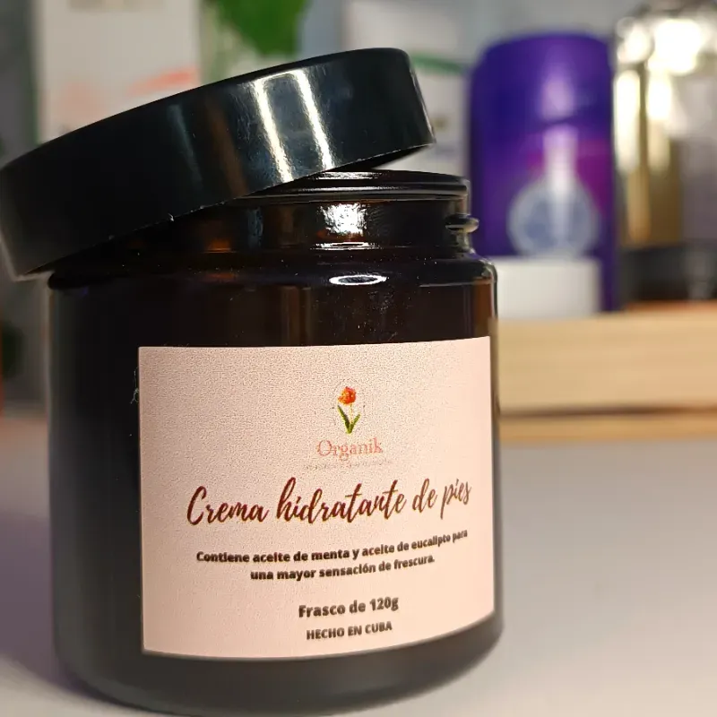 Crema hidratante de pies