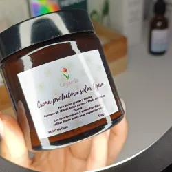 Crema protectora solar para pieles grasas/mixtas