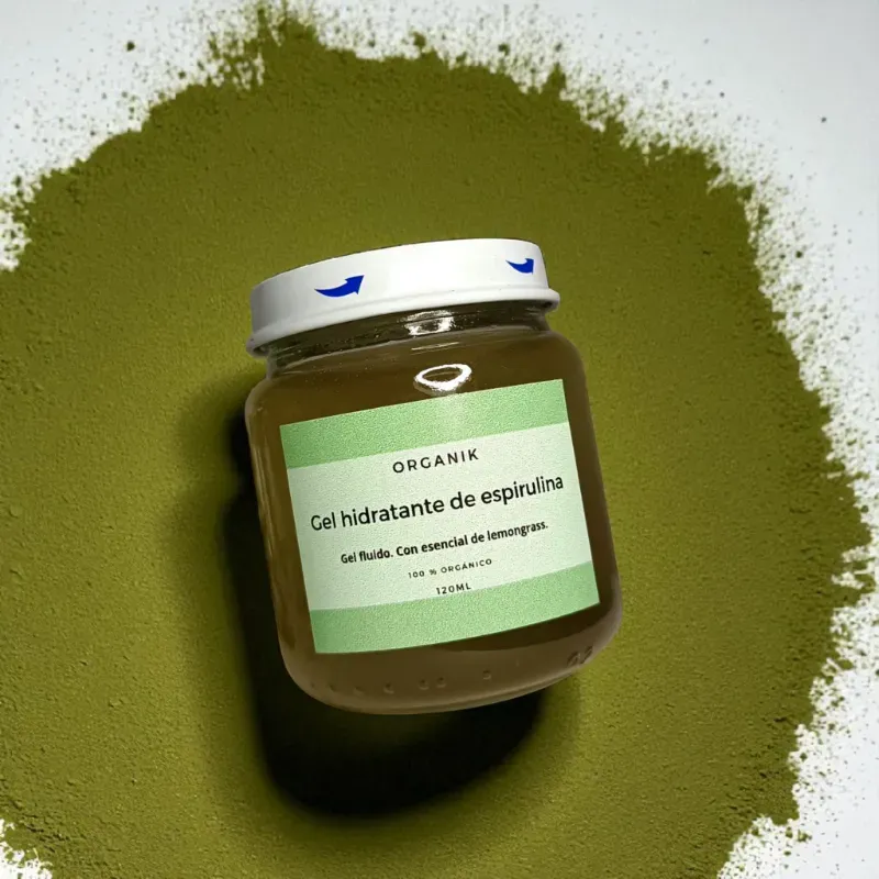 Gel hidratante de Espirulina 