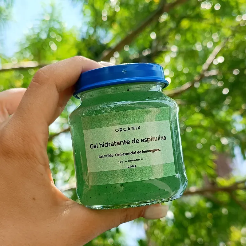 Gel hidratante de Espirulina 