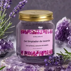 Gel limpiador de Lavanda 