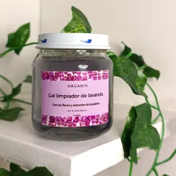 Gel limpiador de Lavanda 