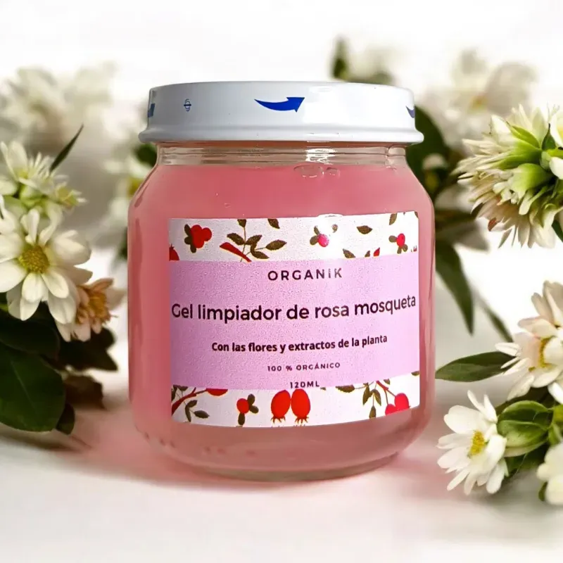 Gel limpiador de rosa mosqueta