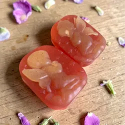 Jabón de avena para bebés (tono rosa)