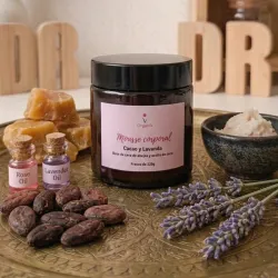Mousse corporal Cacao & Lavanda 