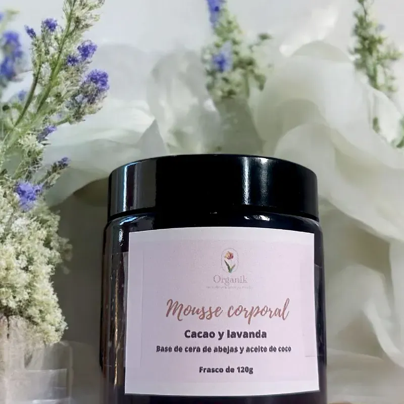 Mousse corporal Cacao & Lavanda 