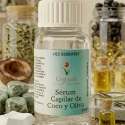 Sérum capilar de coco y oliva