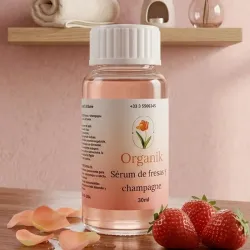 Sérum facial y capilar de fresas