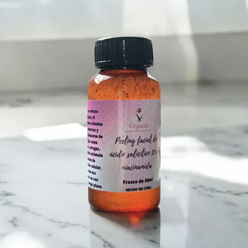 Sérum peeling de ácido salicílico y niacinamida 